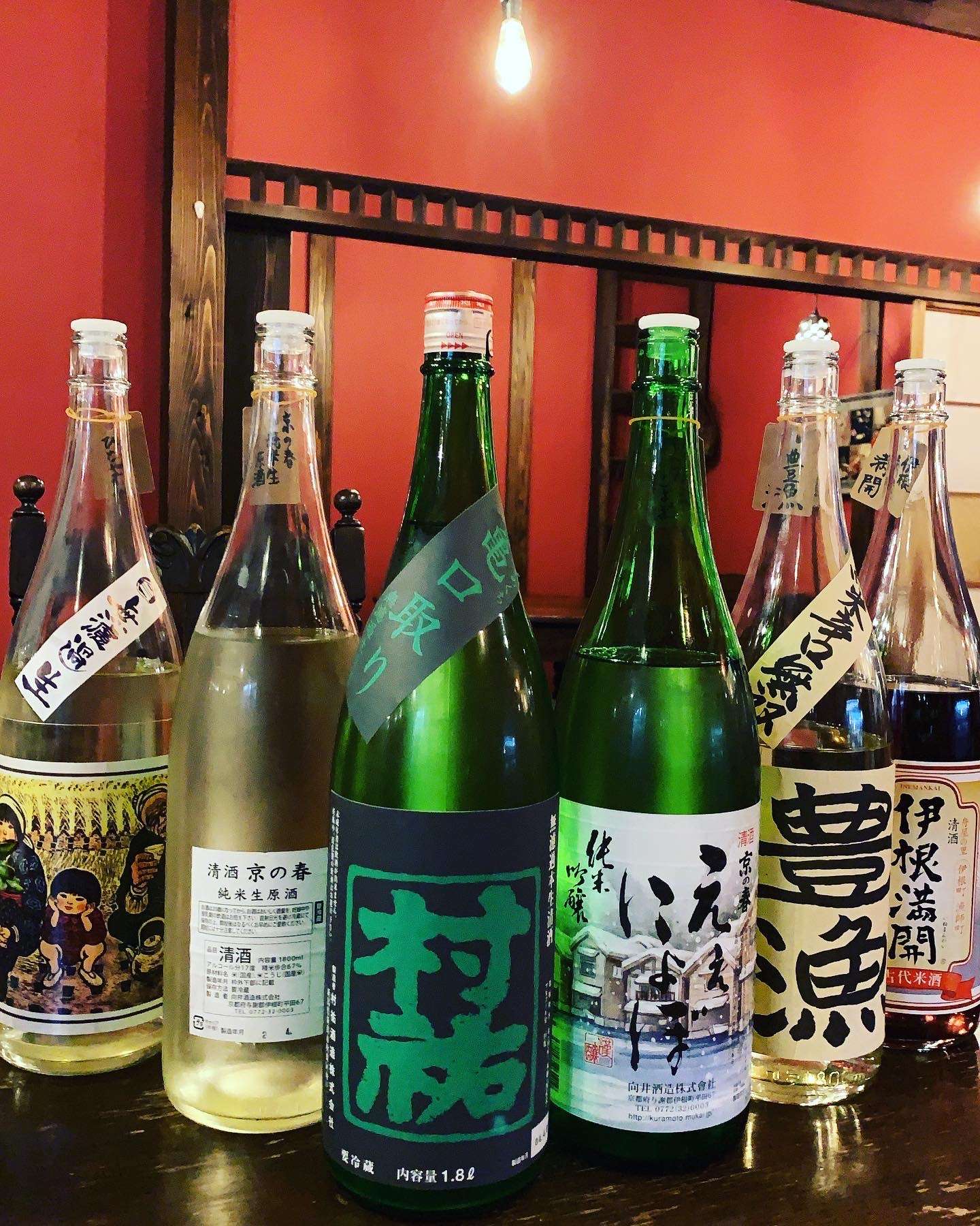 日本酒の種類がたくさんある居酒屋といえば 楽！！